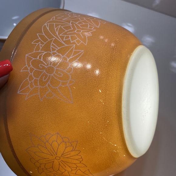 Pyrex 402 and 401 Woodland Brown, 750 ml & 1.5 LT, Mixing Bowls Vintage - Picture 5 of 9